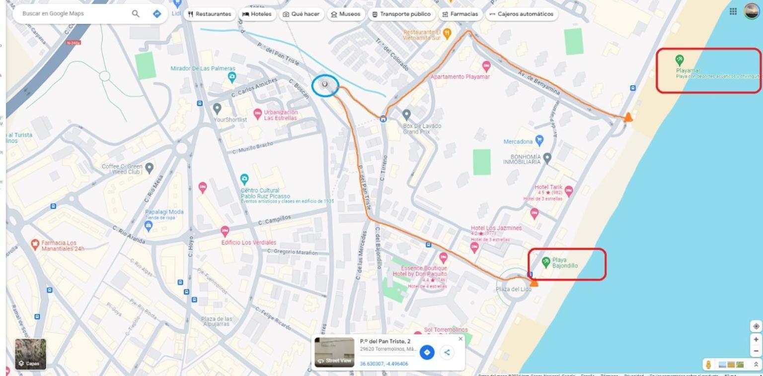 Apartament Beach Playamar ตอร์เรโมลิโนส ภายนอก รูปภาพ